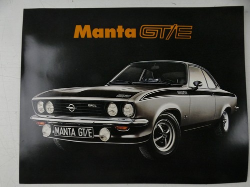 Opel manta 1974 - gt/e,