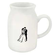 300ml 'Wedding Couple' Ceramic Milk Jug (MJ00015365)