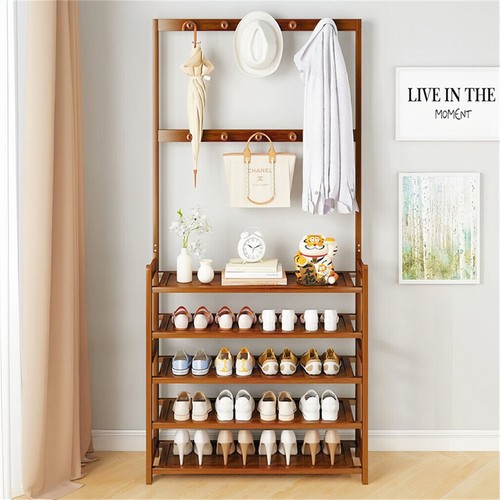 Large bamboo coat - large, rack
