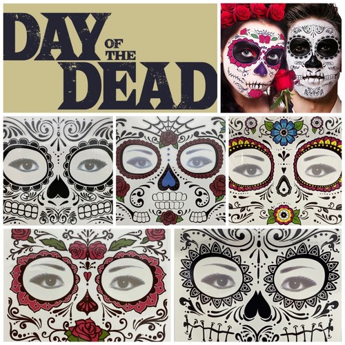 Temporary face tattoos day - temporary,