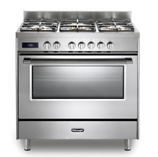 DeLonghi DSR 927 DFX 90cm Single Cavity Dual Fuel Range Cooker