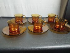 Vintage Duralex France Amber