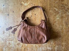 DENTS BROWN TAN LEATHER