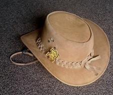 Cowboy Aussie Real Leather Hat