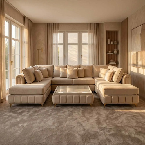 Shape corner sofa - sofa, luxury