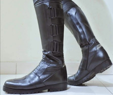 Men midcalf motorcycle police - men,