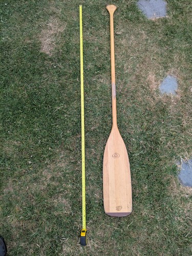 Grey owl canoe paddle - owl,