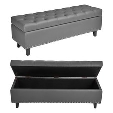 Uimoso Button-Tufted Storage