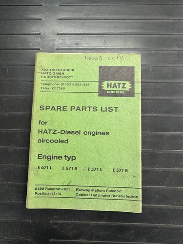 Genuine hatz diesel - genuine,