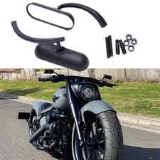 Black Motorcycle Mirrors For