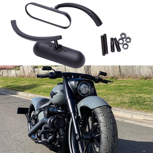 Black motorcycle mirrors for - black,