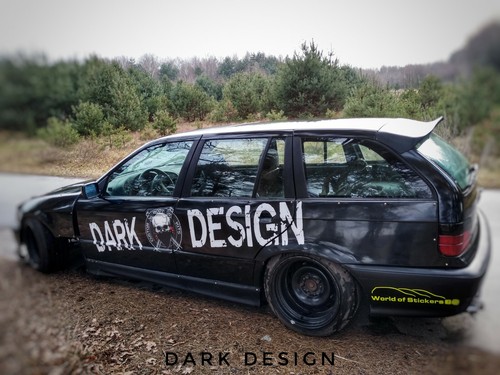 Bmw e36 touring roof wing - 3,