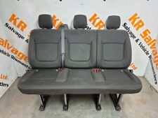 2021-2025 RENAULT TRAFIC MK3 MINIBUS 2ND ROW REAR SEATS SET BLACK