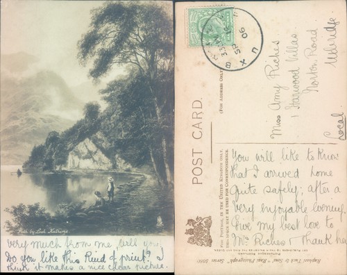 Loch katrine trees and lake - katrine,
