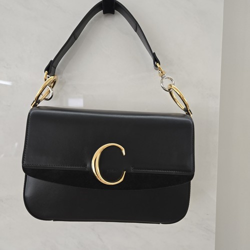 Chloé medium black leather - chloé,