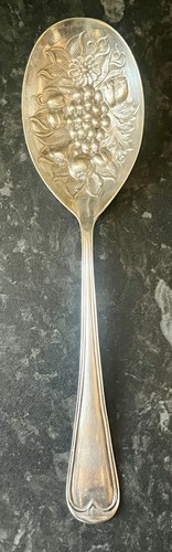 Antique ornate silver - , plated