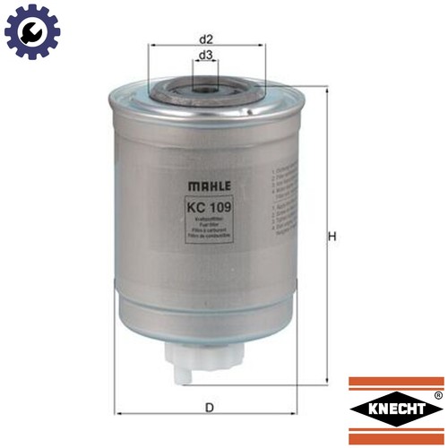 Fuel filter 109 - filter, ford