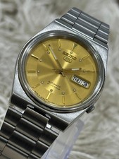 Vintage Seiko 5 Automatic Gold