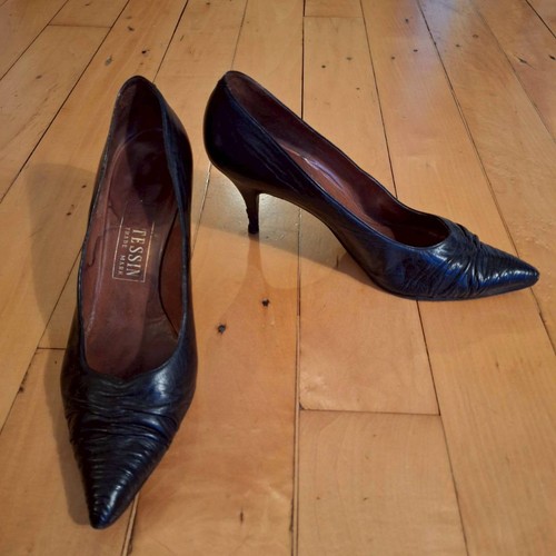Vintage ticino pumps black - ticino,
