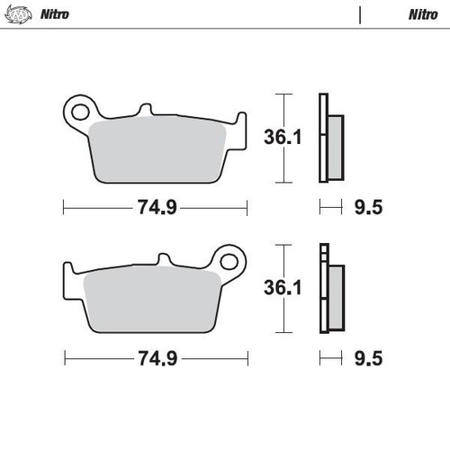 Moto master rear nitro - moto-master,