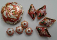 Collection of 9 Cloisonne