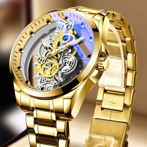 Hollow skeleton luxury men - hollow,