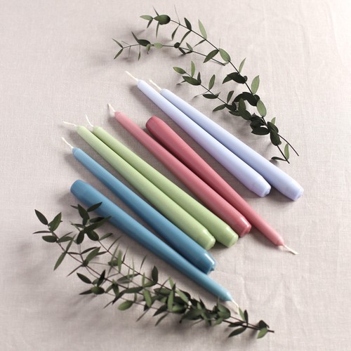 Tall taper candles - candles, wedding