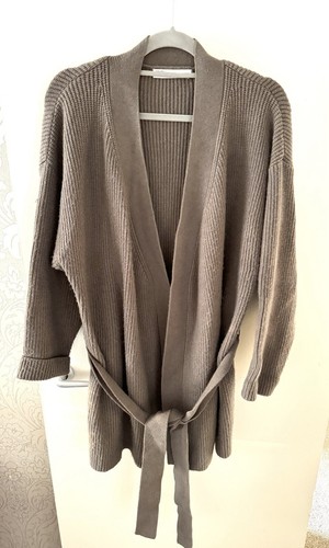 Zara chunky knit wrap cardigan - chunky,