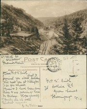 Symonds Yat River Wye Railway Station GB 1926 Cancel Friths 67646