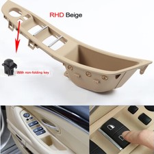 RHD Inner Door Panel Handle Pull Trim Cover Front Right For BMW 5 Series F10 F11