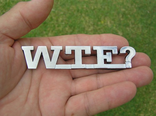 Wtf what the chrome - wtf?, f.....?"