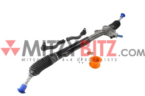 Power steering rack with - steering,