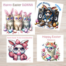 Personalised Easter Card