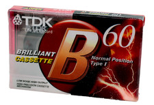 Blank sealed Audio Cassette