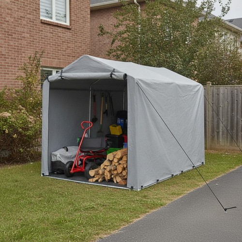 Garden storage shed - storage, 7x5.2ft