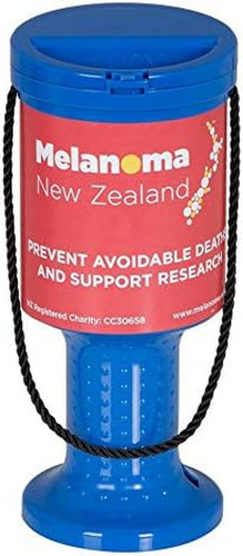 Hand held plastic charity - held,
