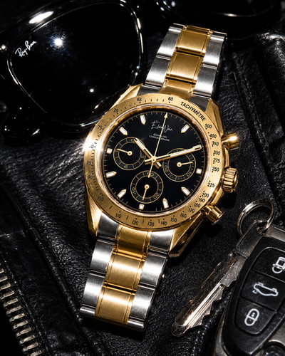 élan noir chronograph - noir,
