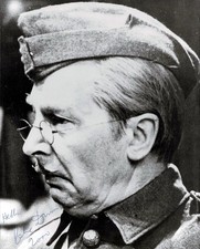 Clive DUNN Signed Autographed Dads Army Lance Corporal JONES 10X8 Photo + COA