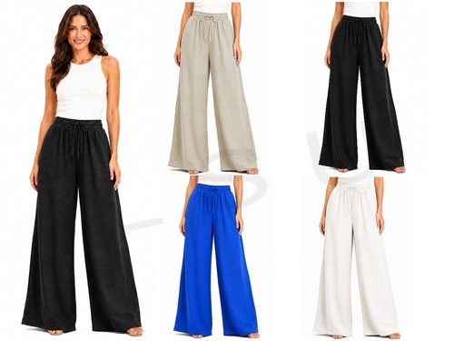 Women linen wide leg - women’s,