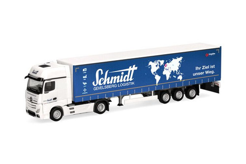 Herpa mercedes benz actros l - mercedes,