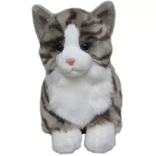 Cuddly Tabby Cat Plush Soft
