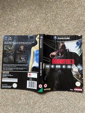 Resident Evil 3 - Nintendo Gamecube - OFFICIAL ARTWORK / INLAY ONLY