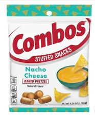 Combos Nacho Cheese Baked Pretzel Stuffed Snacks USA Import 178.6gram