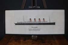 RMS Mauretania Steam Ship