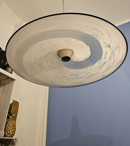 Murano glass flying disc