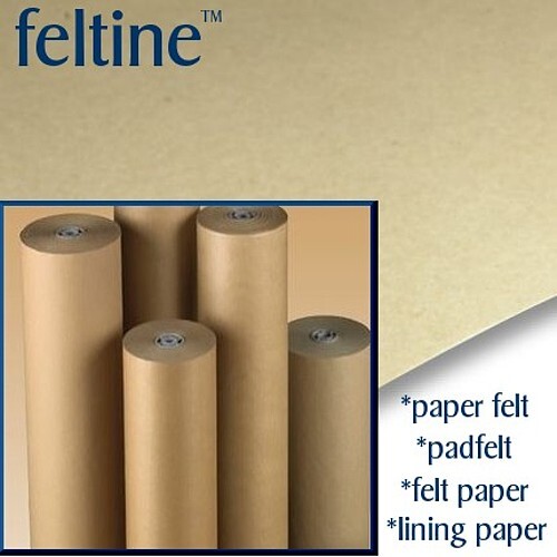Paper felt padfelt floor - felt,