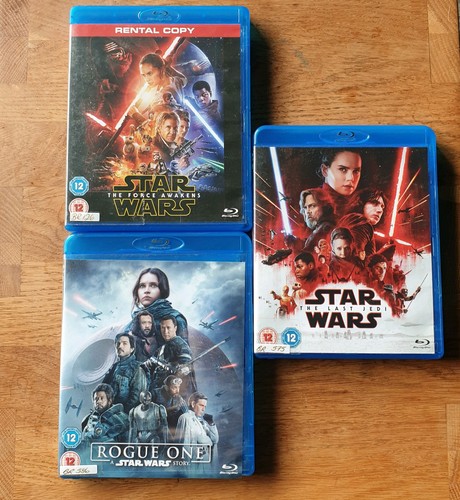 Star wars three blu ray - star, blu-ray