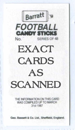 Vintage 1987 football cards - vintage, 1987/88