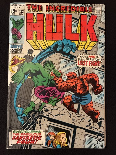 Hulk 122 marvel - marvel, 1969