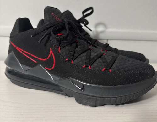 Nike lebron low bred black - 17,